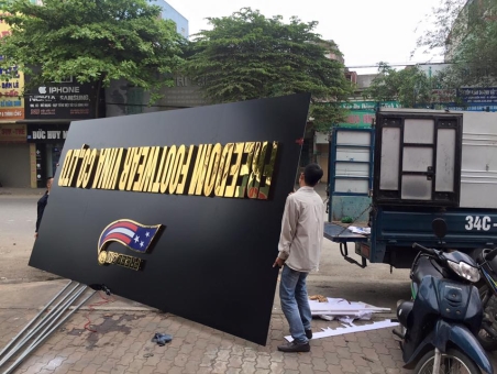 BIỂN QUẢNG CÁO ALU TRÁNG GƯƠNG Ở HẢI DƯƠNG | CHỮ ALU TRÁNG GƯƠNG TẠI HẢI DƯƠNG