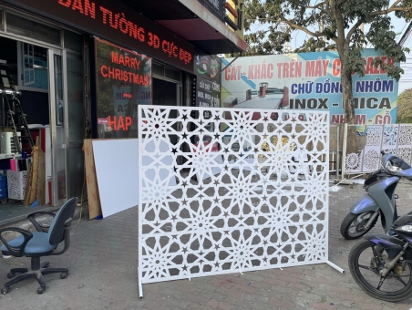 QUẢNG CÁO THĂNG LONG - Hoa văn cắt bằng máy CNC