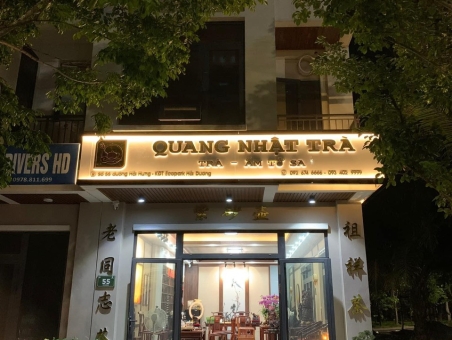 Biển Quảng Cáo Trà San Tuyết Tại Hải Dương