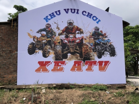 BIỂN QUẢNG KHU VUI CHƠI ATV Ở TẠI THANH HÀ HẢI DƯƠNG