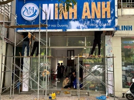 LÀM BIỂN QUẢNG CÁO CHO THUÊ ÁO DÀI HẢI DƯƠNG - THI CÔNG BIỂN QUẢNG CÁO ÁO DÀI Ở HẢI DƯƠNG