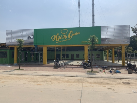 BIỂN QUẢNG CÁO THANH LAM TÔN ỐP ALU Ở HẢI DƯƠNG