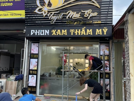 Làm Biển Quảng Cáo Spa Tại Hải Dương