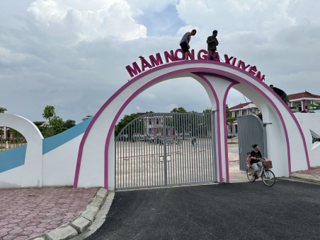 BIỂN QUẢNG CÁO TRƯỜNG HỌC MẦM NON Ở HẢI DƯƠNG
