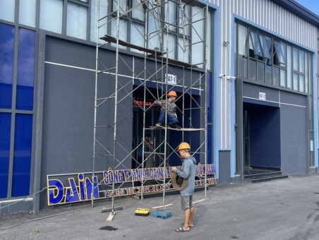 LÀM BIỂN QUẢNG CÁO KHU CÔNG NGHIỆP ĐẠI AN HẢI DƯƠNG