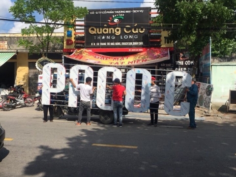 Công Trình Biển Quảng Cáo Chữ Nổi