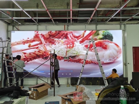 Thi công bộ chữ nổi đèn led 