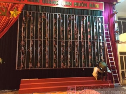 Thi công bộ chữ nổi đèn led 