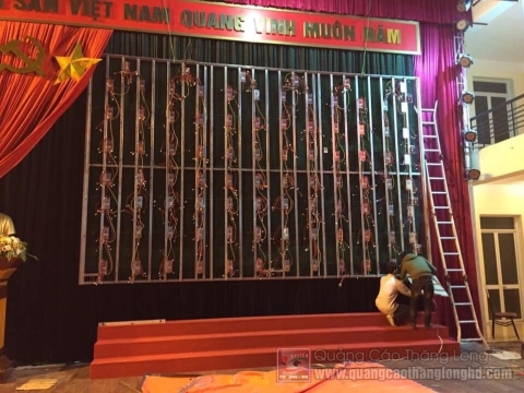 Thi công bộ chữ nổi đèn led 