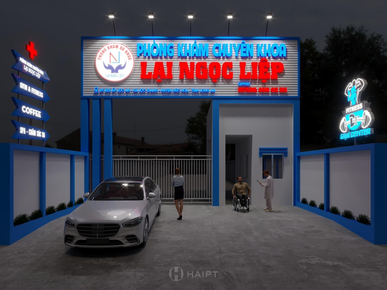 THIẾT KẾ PHỐI CẢNH TỔNG QUAN BIỂN QUẢNG CÁO ĐẸP