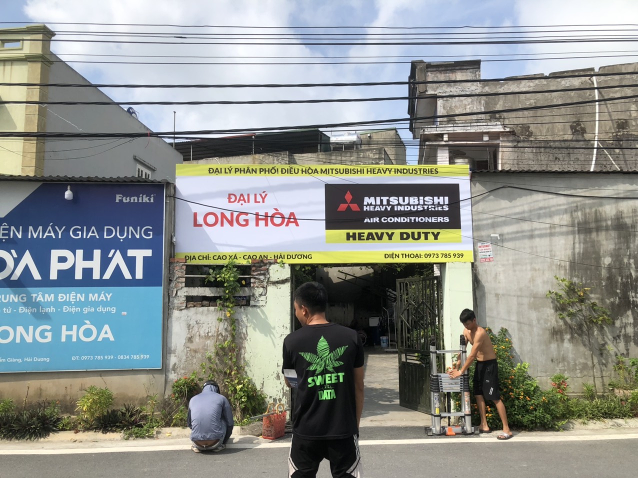 BIỂN QUẢNG CÁO ĐẠI LÝ ĐIỀU HÒA Ở HẢI DƯƠNG