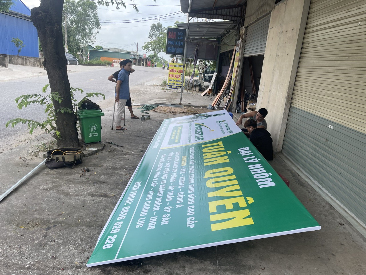 BIỂN QUẢNG CÁO NHÔM Ở HẢI DƯƠNG.