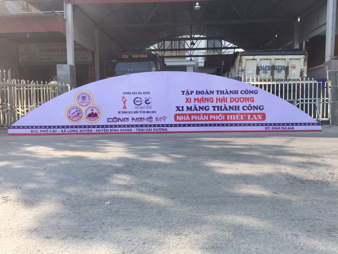 BIỂN QUẢNG CÁO CONG XI MĂNG HẢI DƯƠNG