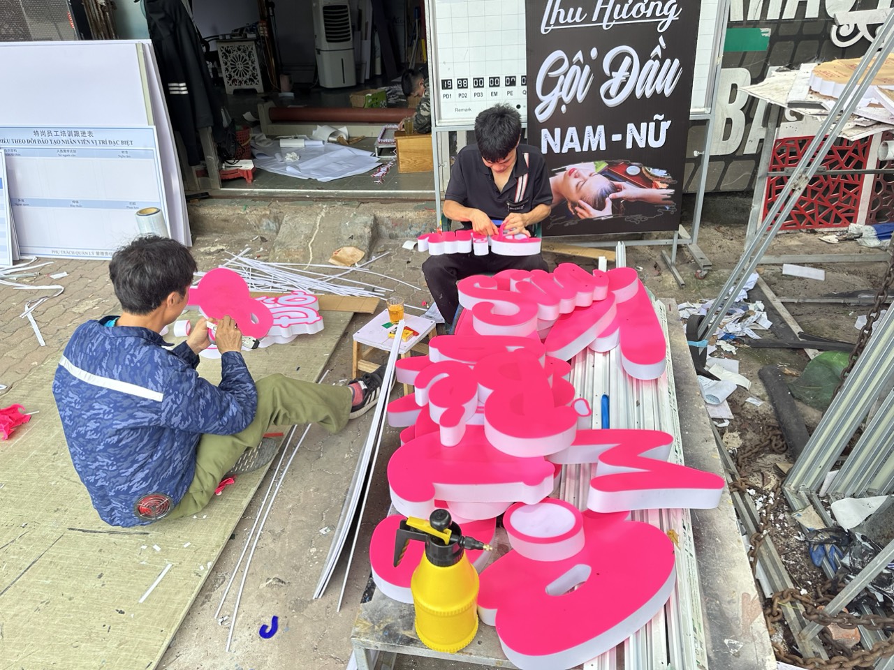 CHỮ ĐỀ CAN PVC DẺO Ở HẢI DƯƠNG