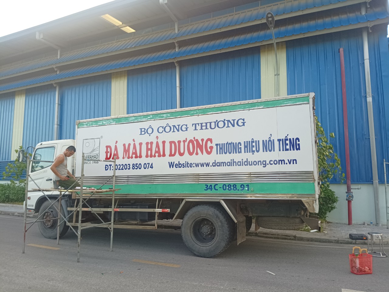 DÁN ĐỀ CAN XE Ô TÔ HẢI DƯƠNG