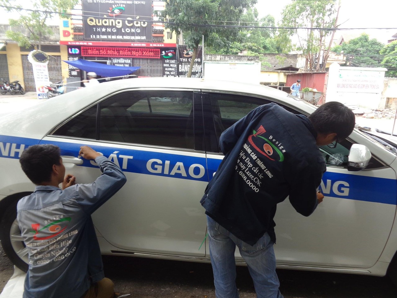 DÁN ĐỀ CAN XE CẢNH SÁT GIAO THÔNG