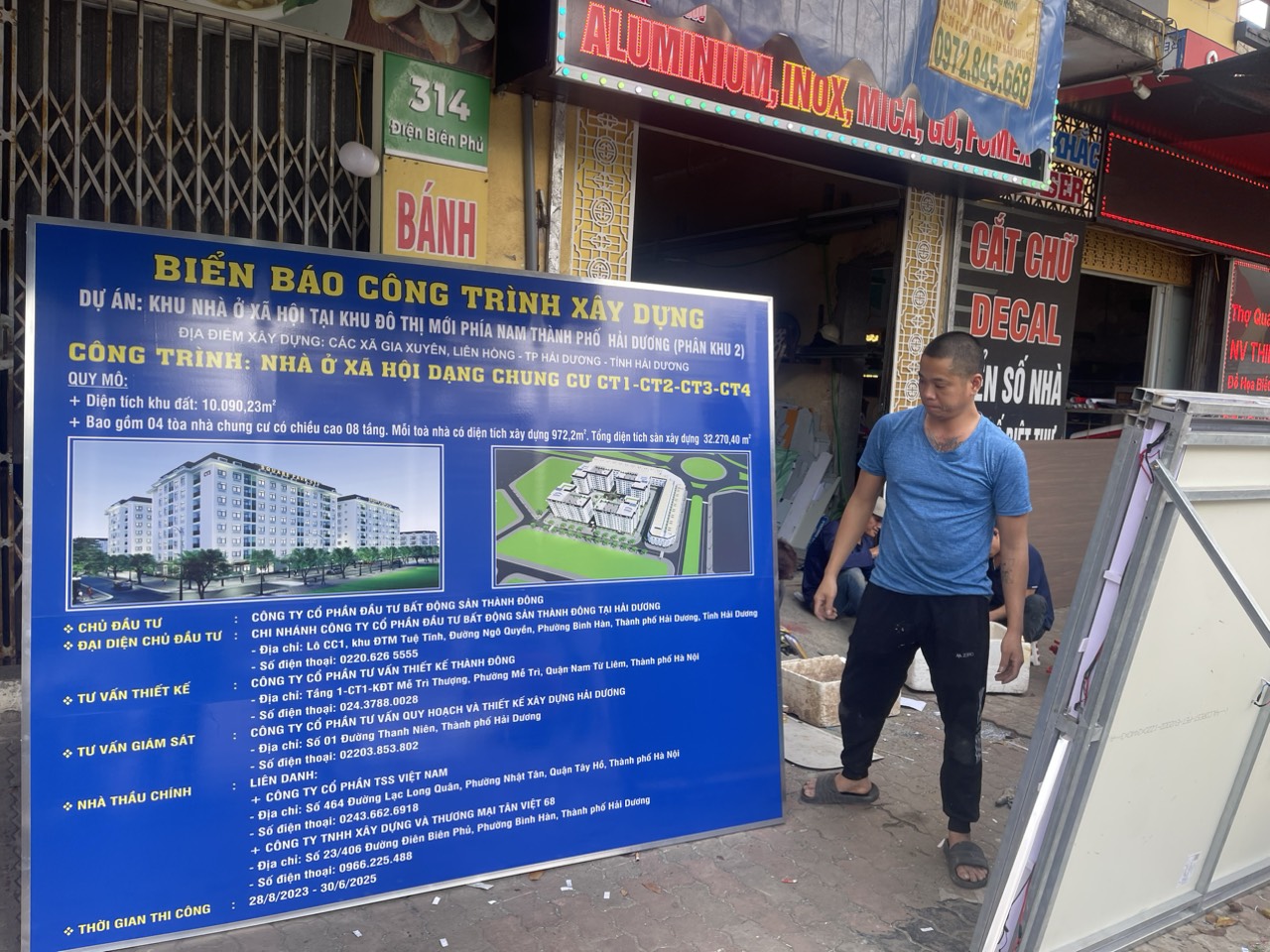 BIỂN CẢNH BÁO TÔN PHỦ ĐỀ CAN 