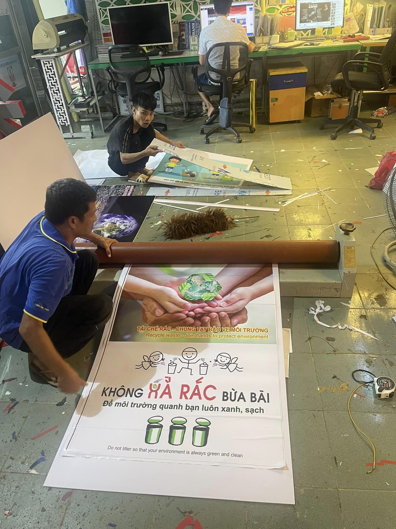 ĐỀ CAN DÁN TRONG SIÊU THỊ HẢI DƯƠNG