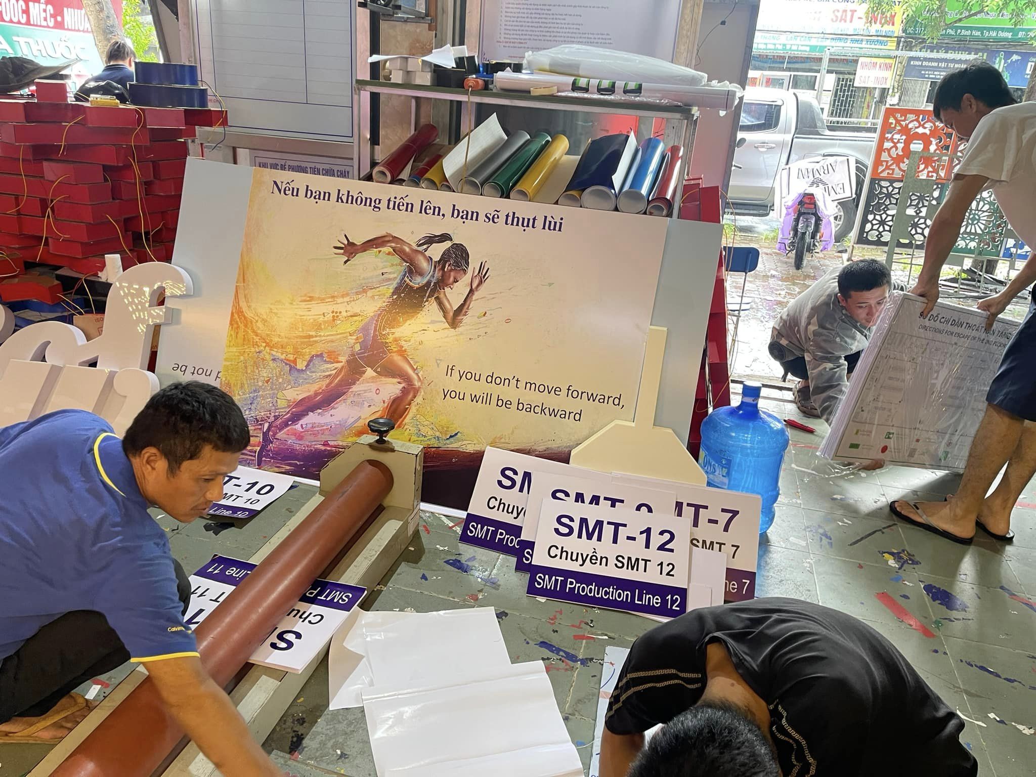 IN ĐỀ CAN Ở KHU CÔNG NGHIỆP HẢI DƯƠNG
