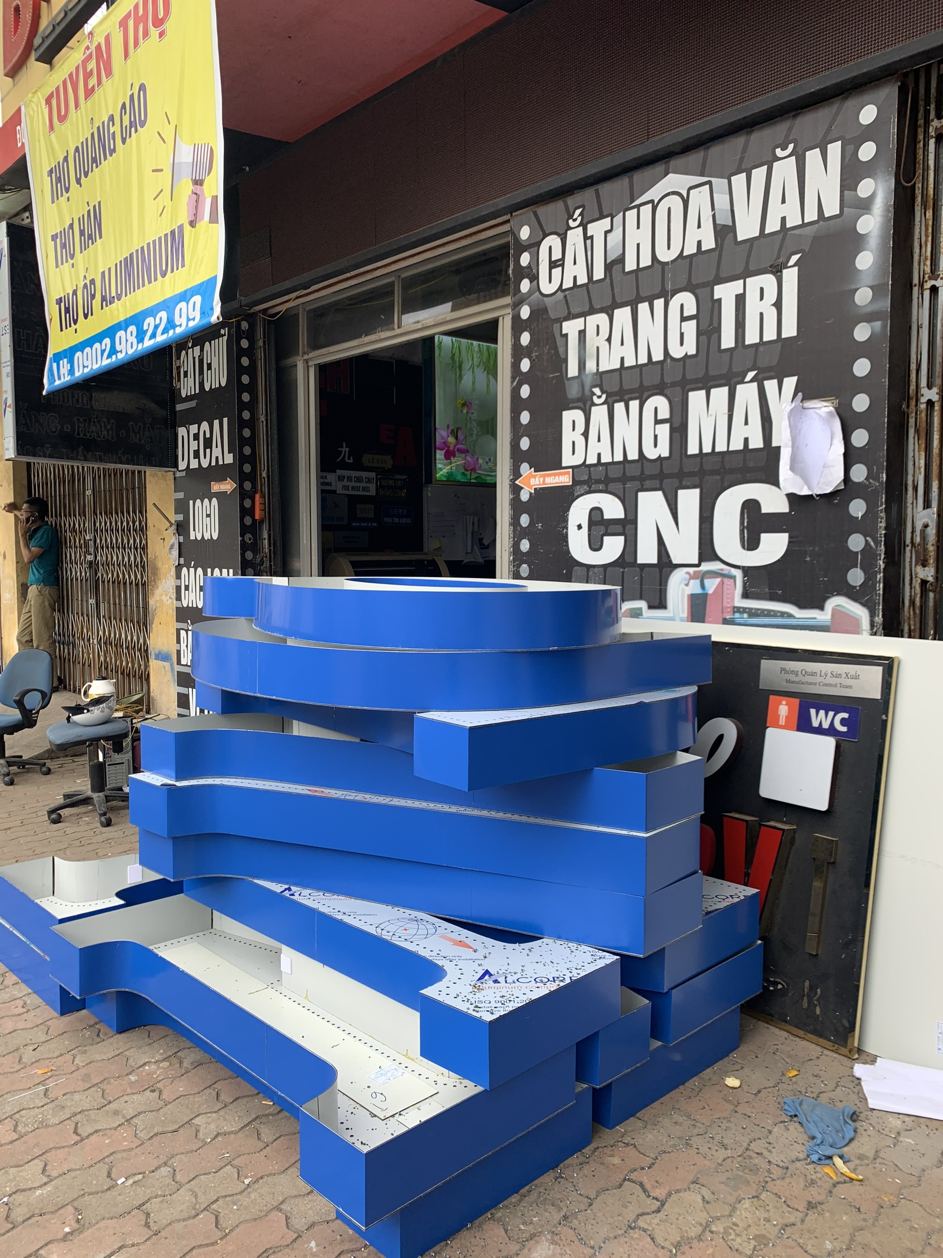 CHỮ NỔI ALU NHỰA DẺO Ở HẢI DƯƠNG