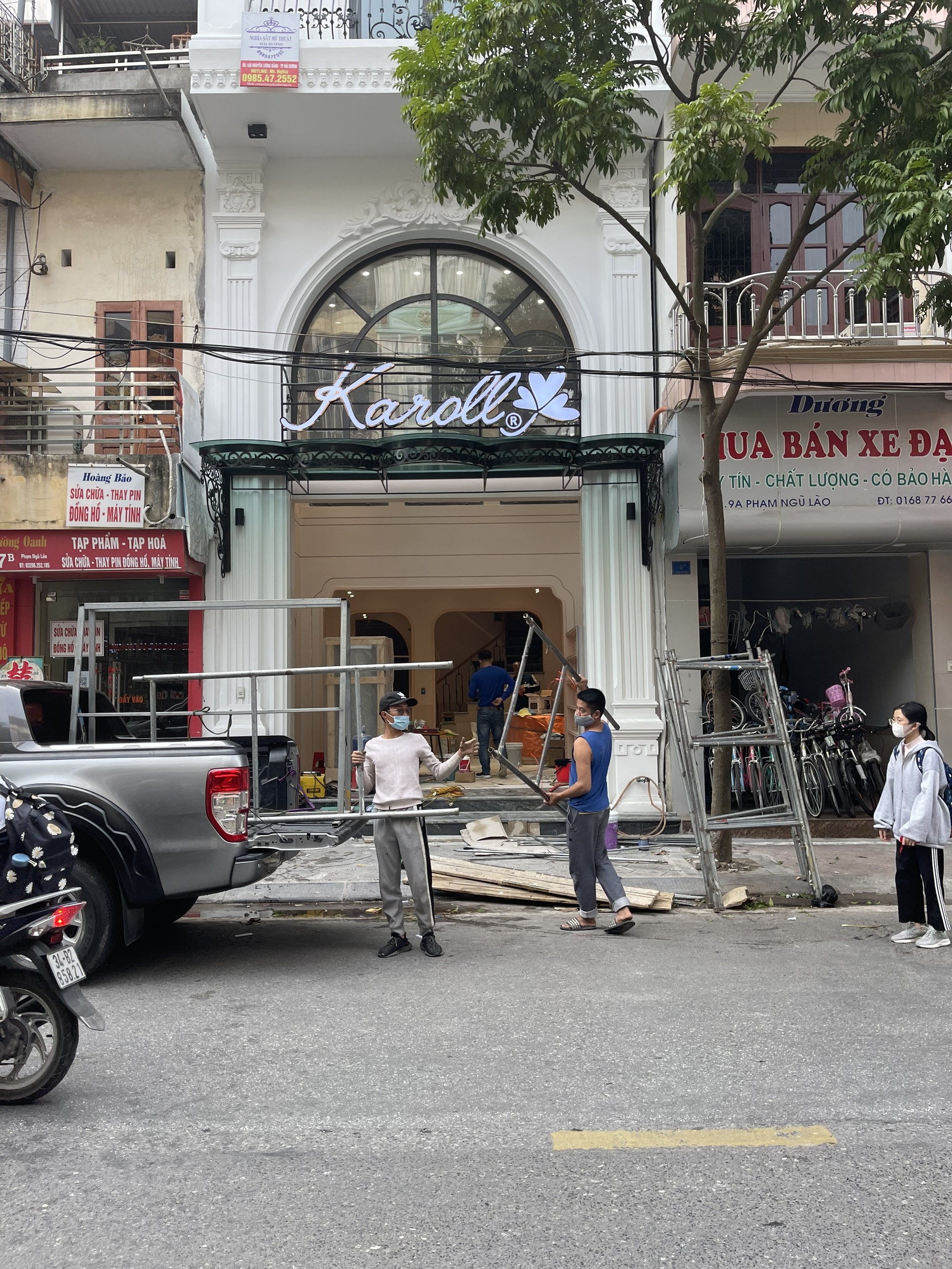 LẮP ĐẶT BIỂN QUẢNG CÁO MẶT TIỀN Ở HẢI DƯƠNG