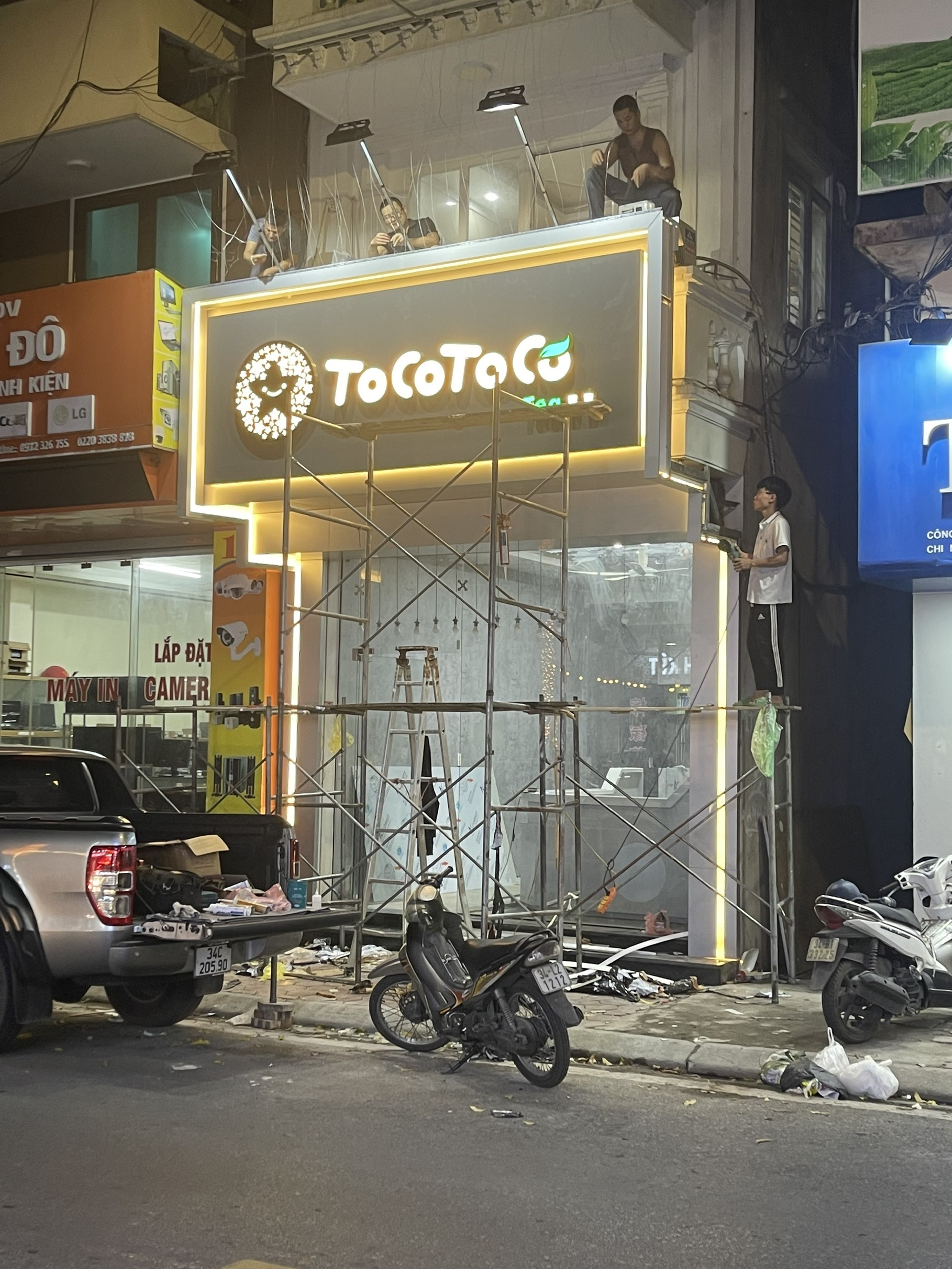 CHỮ NỔI TRÀ SỮA TOCOTOCO Ở HẢI DƯƠNG