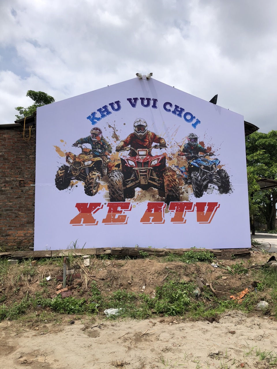 BIỂN QUẢNG CÁO KHU VUI CHƠI Ở THANH HÀ HẢI DƯƠNG