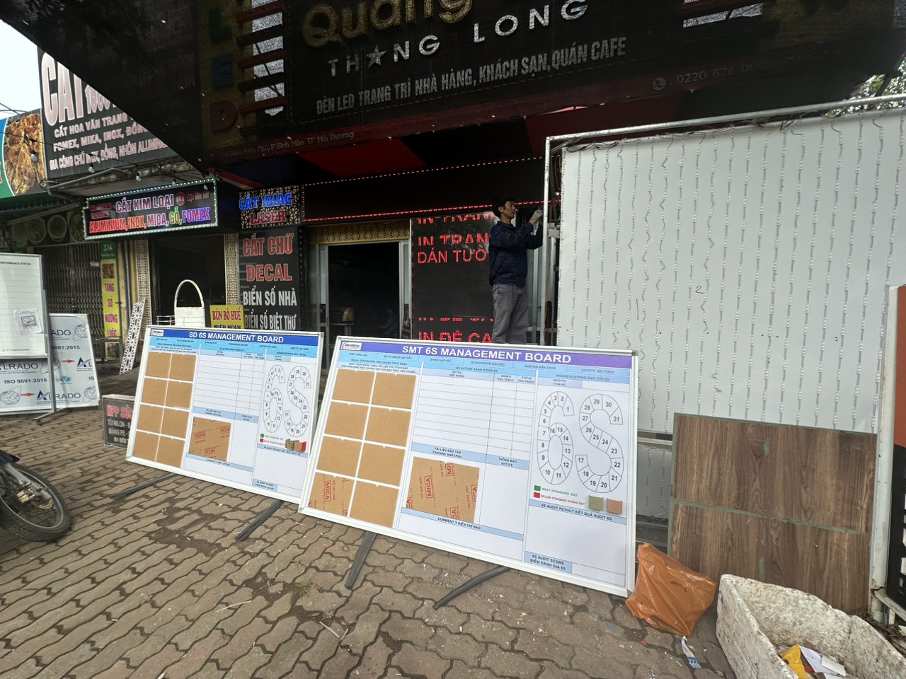 ĐỊA CHỈ LÀM KHUNG BẢNG QUẢNG CÁO Ở HẢI DƯƠNG