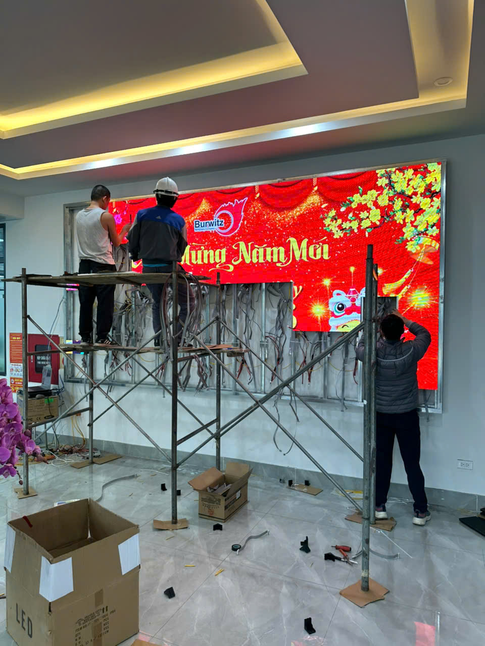 MÀN HÌNH LED GKGD TRUNG QUỐC Ở HẢI DƯƠNG