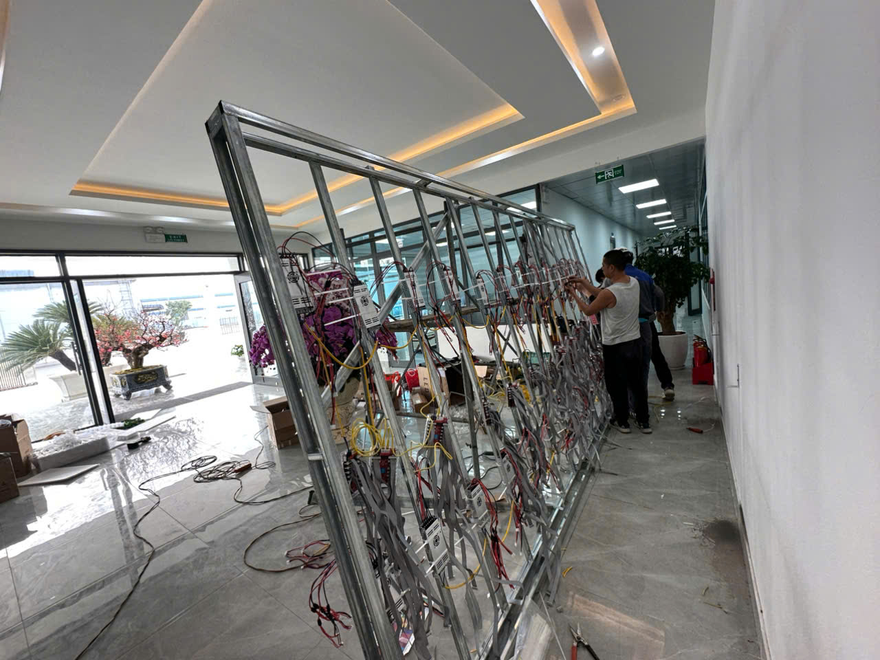 CÀI ĐẶT MÀN HÌNH LED Ở HẢI DƯƠNG