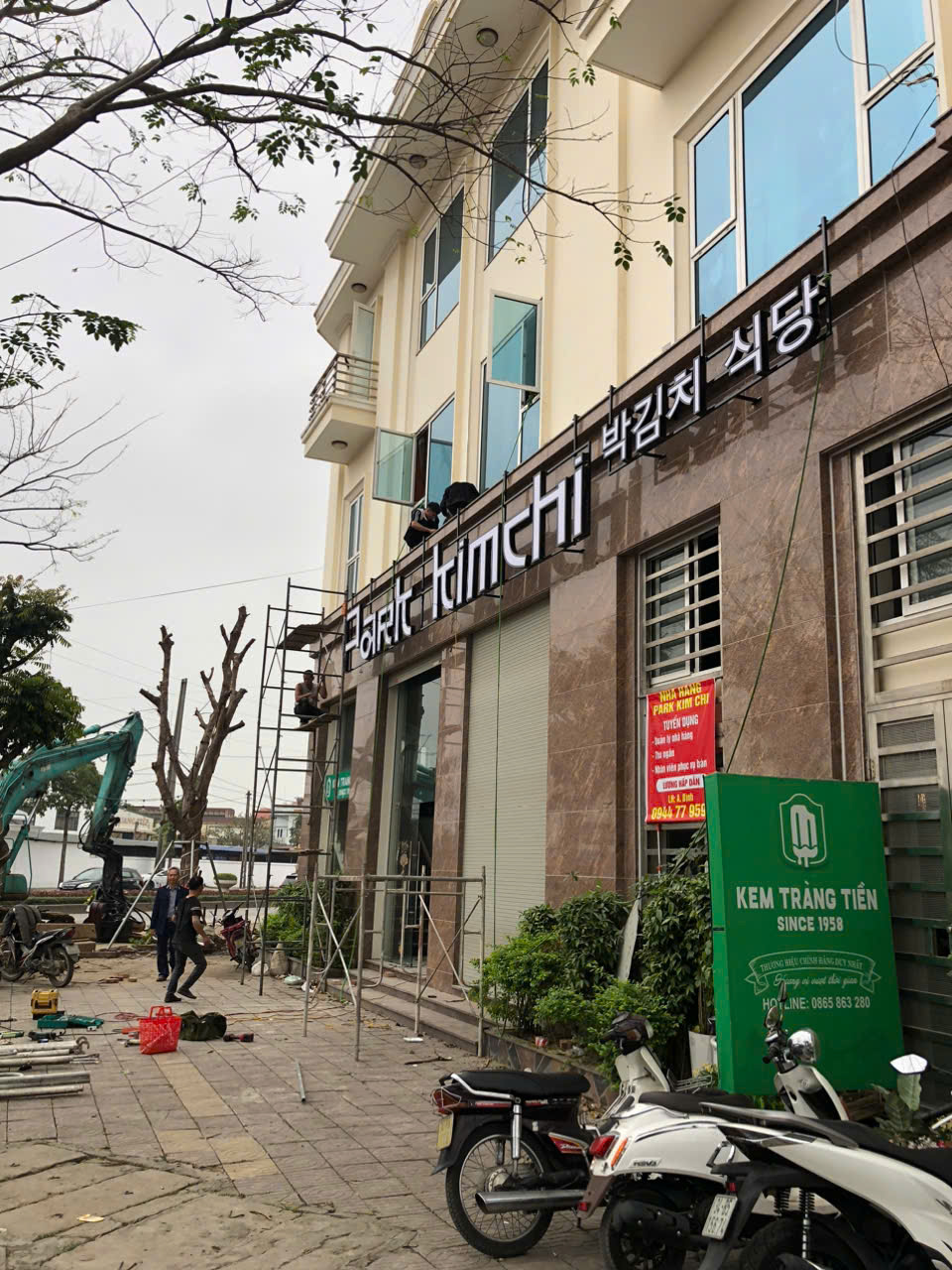 LÀM BIỂN QUẢNG CÁO CHỮ HÀN QUỐC