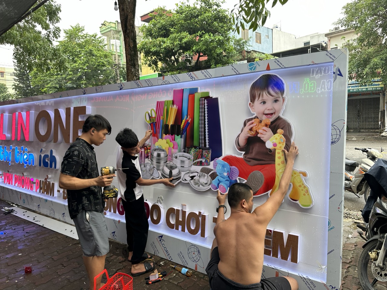 BIỂN QUẢNG CÁO SIÊU THỊ TIỆN ÍCH Ở HẠI HẢI DƯƠNG