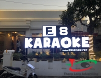 CHỮ KARAOKE CÓ ĐÈN LED SÁNG MẶT Ở HẢI DƯƠNG