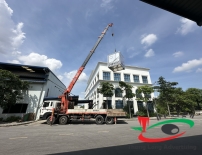 THI CÔNG LẮP ĐẶT LÔ GÔ CÔNG TY TRÊN CAO TẠI HẢI DƯƠNG