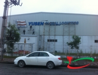 THI CÔNG BỘ CHỮ  TÊN CÔNG TY TẠI KCN PHÚC ĐIỀN HẢI DƯƠNG