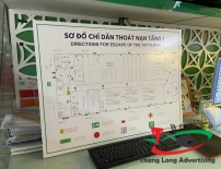 BIỂN SƠ ĐỒ THOÁT NẠN , CỨU HỘ 