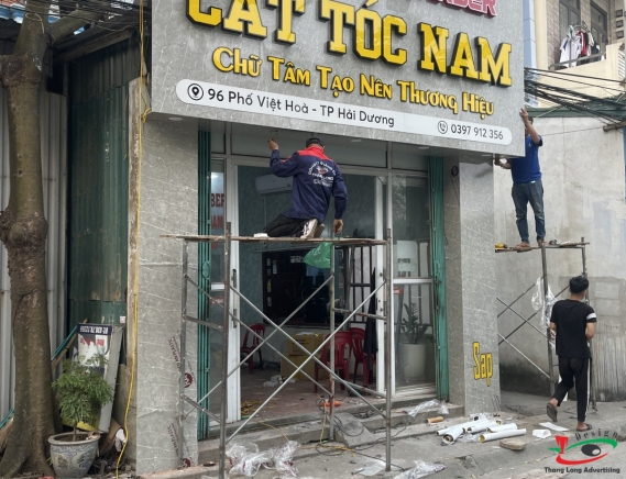 Biển Barber Tóc Nam