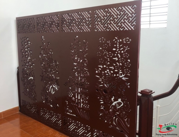VÁCH NGĂN CNC GỖ