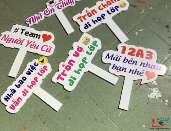 Biển Hashtag cầm tay 