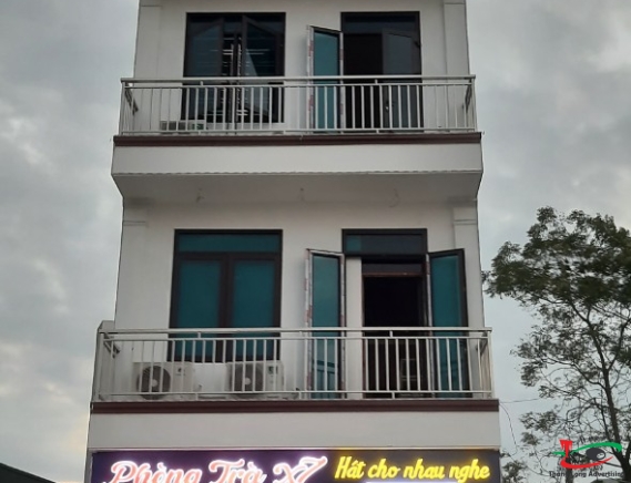 CHỮ NỔI VIỀN LED PHÒNG TRÀ Ở HẢI DƯƠNG