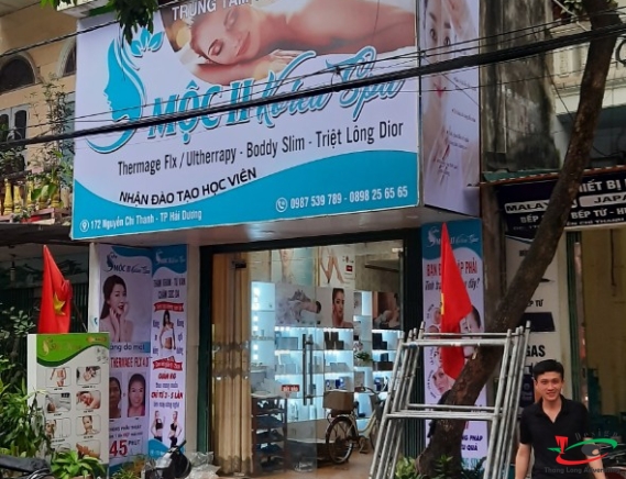 Thi Công Biển Spa
