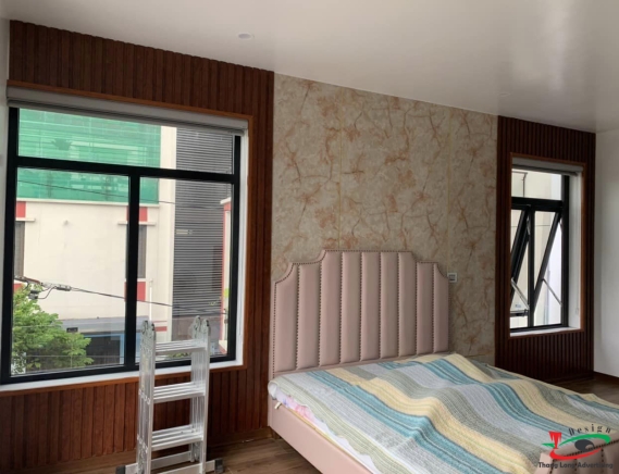 Thi công Biển Hiệu ỐP Tấm Nhựa Nan Sóng , Backdrop ...