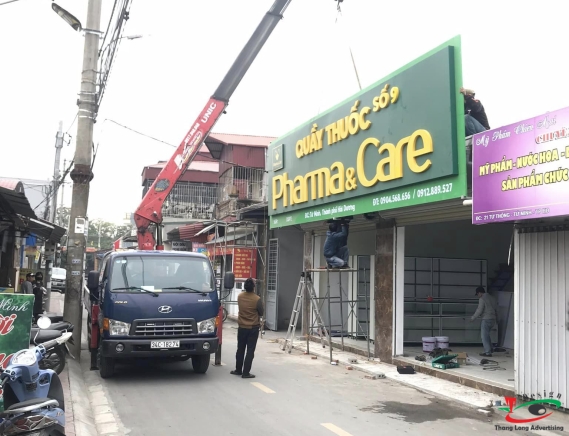 LÀM BIỂN QUẢNG CÁO CHỮ NỔI TẠI HẢI DƯƠNG