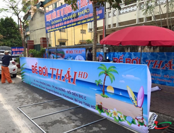IN BẠT HIFLEX BIỂN TUYỂN DỤNG Ở HẢI DƯƠNG
