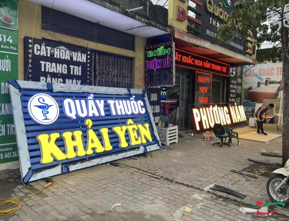 LÀM BIỂN QUẢNG CÁO CHỮ NỔI TẠI HẢI DƯƠNG