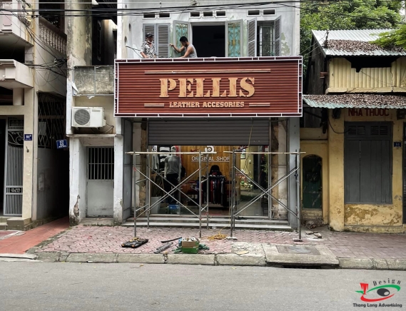 Thi công Biển Hiệu ỐP Tấm Nhựa Nan Sóng , Backdrop ...