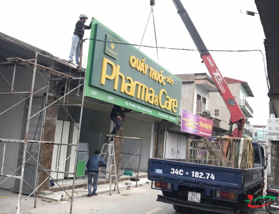 LÀM BIỂN QUẢNG CÁO CHỮ NỔI TẠI HẢI DƯƠNG