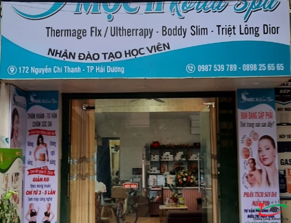 Thi Công Biển Spa