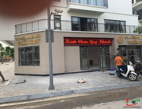 THI CÔNG MÀN HÌNH LED P3