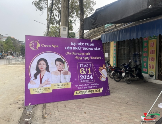 IN BẠT HIFLEX BIỂN TUYỂN DỤNG Ở HẢI DƯƠNG